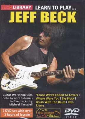Dvd Lick Library Learn To Play Beck Jeff 2 Dvd