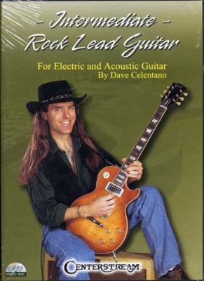Dvd Rock Lead Guitar Intermediate D.Celentano