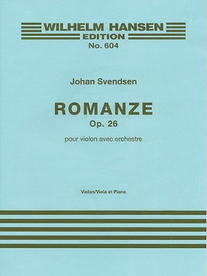 Svendsen Romanze Op. 26 Violon/Orchestre