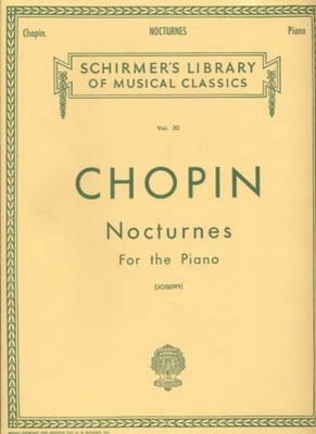 Chopin Nocturnes Piano Schirmer