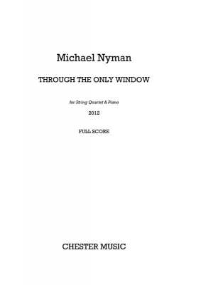 Through The Only Window - String Quartet And Piano (Score/Parts)