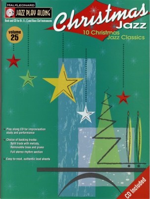 Jazz Play Along Vol.25 Christmas Jazz C Bb And Eb