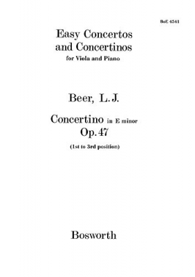 Concertino In E Minor Op. 47 (Viola/Piano)