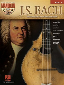 Mandolin Play-Along Vol.4: J.S. Bach