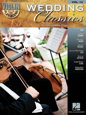 Violin Play Along Vol.12 : Wedding Classics