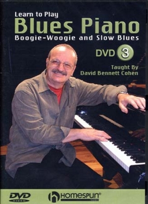 Dvd Blues Piano Vol.3 D.Cohen