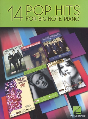 14 Pop Hits For Big Note Piano