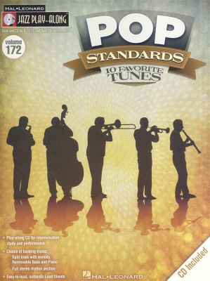 Jazz Play Along Vol.172 : Pop Standards - 10 Favorite Tunes