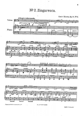 Zingaresca Op. 15 #2