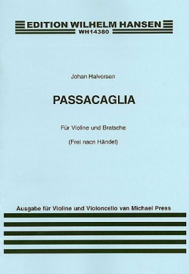 Halvorsen Passacaglia Violin And Cello