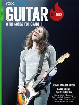 Hot Rock Guitar - Grade 1 - Book - Download Card