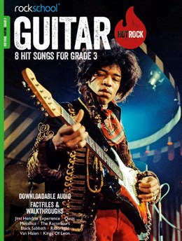 Hot Rock Guitar - Grade 3 - Book - Download Card