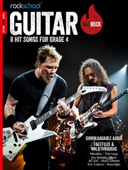 Hot Rock Guitar - Grade 4 - Book - Download Card
