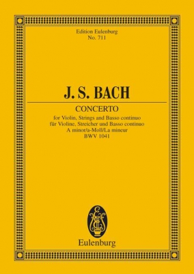 Concerto A Minor Bwv 1041