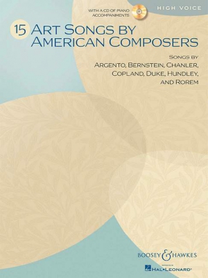 15 Art Songs By American Composers