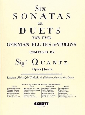6 Sonatas Or Duets
