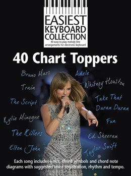 Easiest Keyboard Collection : 40 Chart Toppers