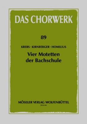 4 Motetten Der Bach-Schule
