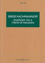 Rhapsodie Über Ein Thema Von Paganini Op. 43