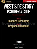 West Side Story Instrumental Solos: Alto Saxophone (Book And Cd)