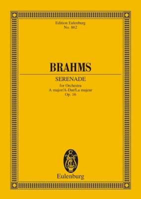 Sérénade For Orchestra A Major Op. 16