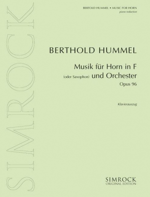 Musik Für Horn Und Orchester Op. 96A