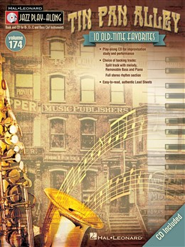 Jazz Play Along Vol.174 Tin Pan Alley
