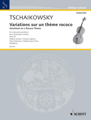 Variationen Über Ein Rokoko-Thema Für Violoncello Und Orchester Op. 33 Op. 33