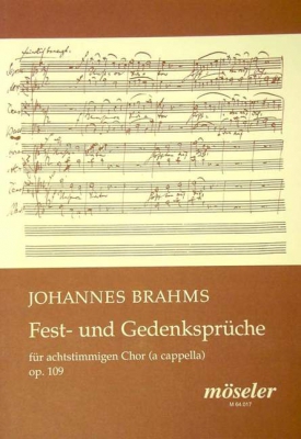 Fest- Und Gedenksprüche Op. 109