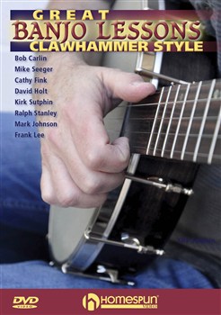 Great Banjo Lessons : Clawhammer Style - Dvd