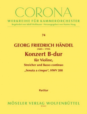 Konzert B-Dur Hwv 288