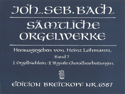 Sämtliche Orgelwerke, Band 7
