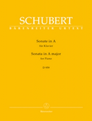 Sonata For Piano A Major (D 959)