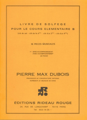 Livre De Solfege El.B 4Cles