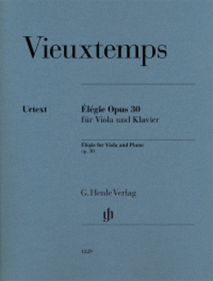 Elégie Op. 30 For Viola And Piano