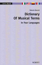 Dictionary Of Musical Terms In Four Languages