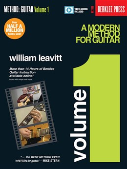 A Modern Method For Guitar - Vol.1 - Book - Online Vidéo