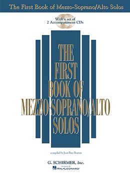 The First Book Of Mezzo-Soprano/Alto Solos (Book/2 X Cds)