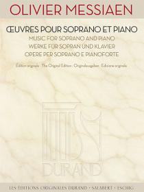 Oeuvres Pour Soprano Et Piano