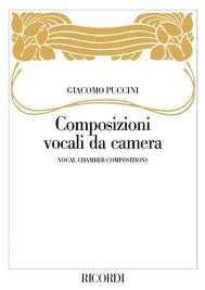 Composizioni Vocali Da Camera, Per Canto E Pianoforte