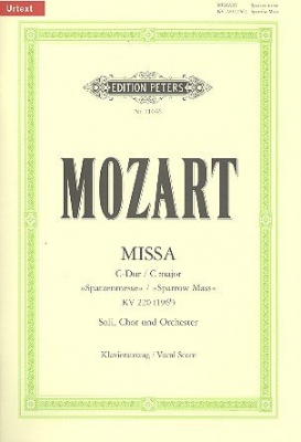 Missa Brevis In C Major K 220 'sparrow Mass'