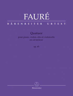 Quatuor Pour Piano, Violon, Alto Et Violoncelle, Op. 45