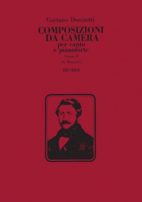 12 Composizioni Da Camera Per Canto E Pianoforte Vol.2