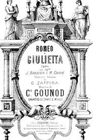 Gounod Romeo And Juliet Opera Score
