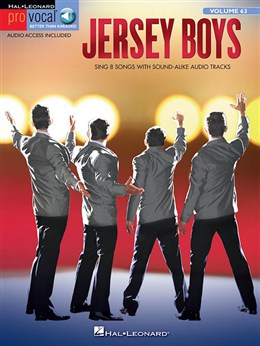 Pro Vocal Men's Edition - Vol.63 : Jersey Boys - Book - Online Audio