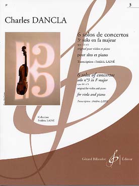 6 Solos De Concertos - 3ème Solo En Fa Majeur Op. 141 No 3