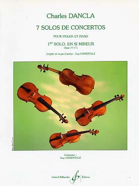 7 Solos De Concertos - 1er Solo, En Si Mineur Op. 77 No 1