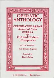 Operatic Anthology Arias From Operas Vol.2 Mezzo-Soprano And Alto