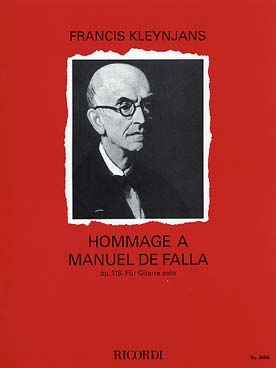 Hommage A Manuel De Falla - Op. 118