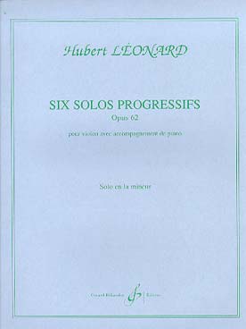 6 Solos Progressifs Op. 62 B En La Mineur